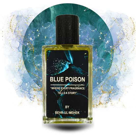 Behr ul Mehek – Blue Poison – Bold Floral Perfume in Pakistan